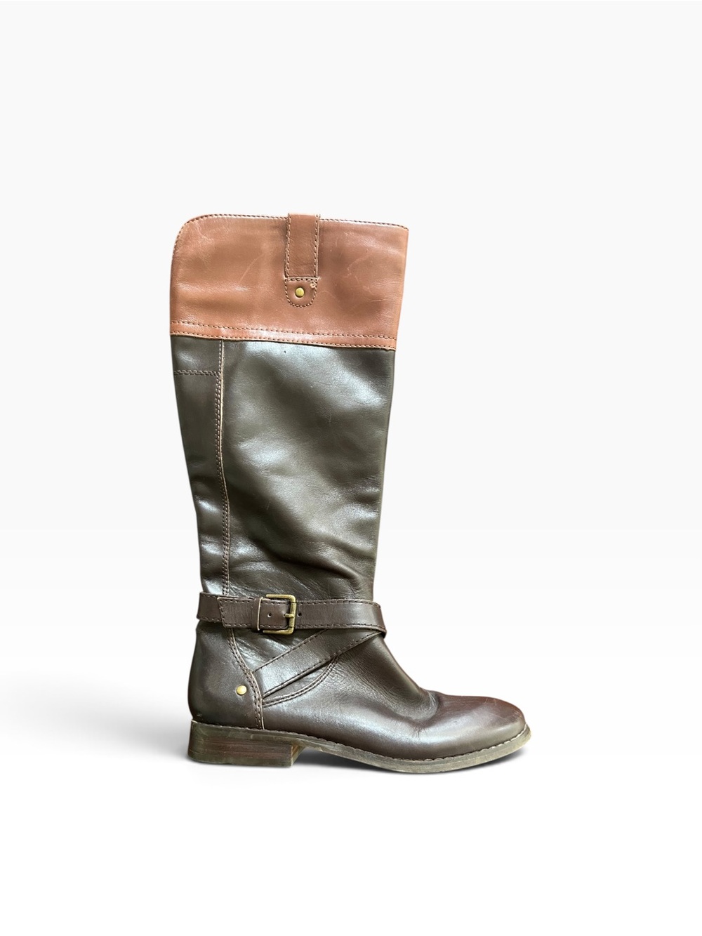 🍁 Marc Fisher Audrey Tall Leather Riding Boots
